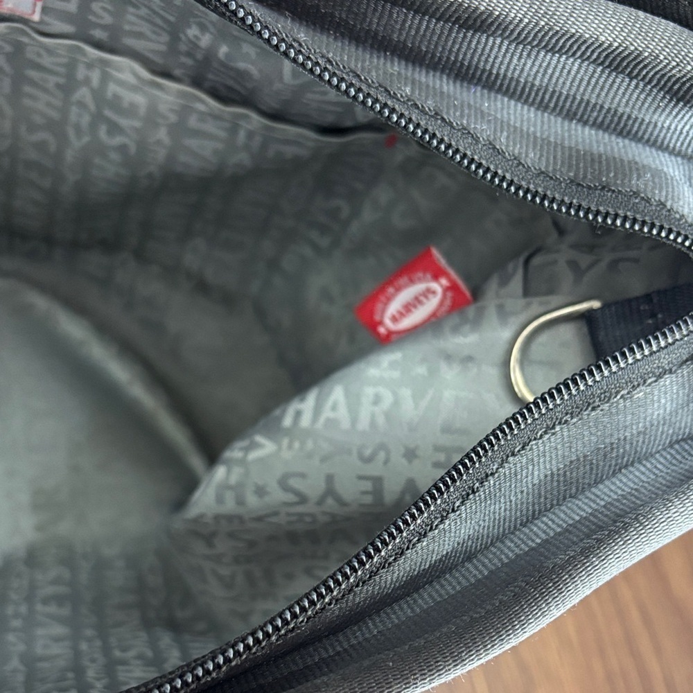 Harveys x Mercedes Benz Black Woven Seatbelt Shoulder Bag Rare Collab - Picture 9 of 16